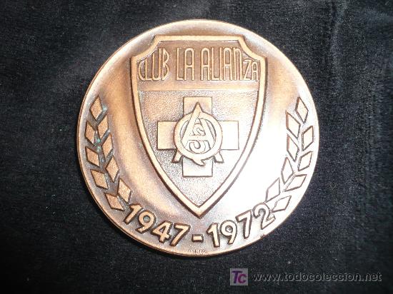 Trofeos y medallas: Medalla CLUB LA ALIANZA - Foto 1