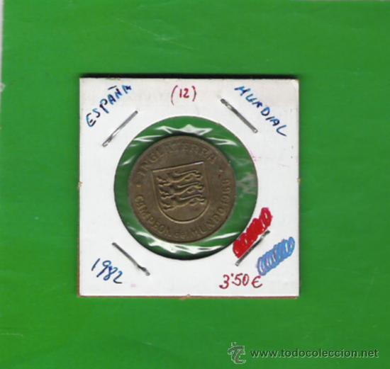 Trofeos y medallas: MUNDIAL DEL 1982 MEDALLA DE INGLATERRA - Foto 1