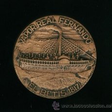 Trofeos y medallas: MEDALLA DEL XVI SALÓN NÁUTICO DE BARCELONA 1978 - VAPOR REAL FERNANDO A EL BETIS 1817. Lote 19363635
