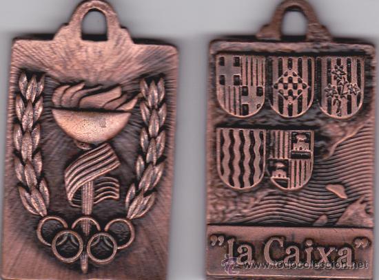 Trofeos y medallas: dos medallas La Caixa 1970 apr&oacute;ximadamente. - Foto 1