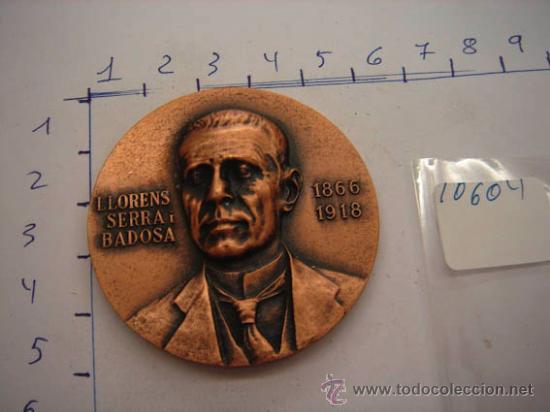 Trofeos y medallas: medalla de llorens serra badosa - Foto 1