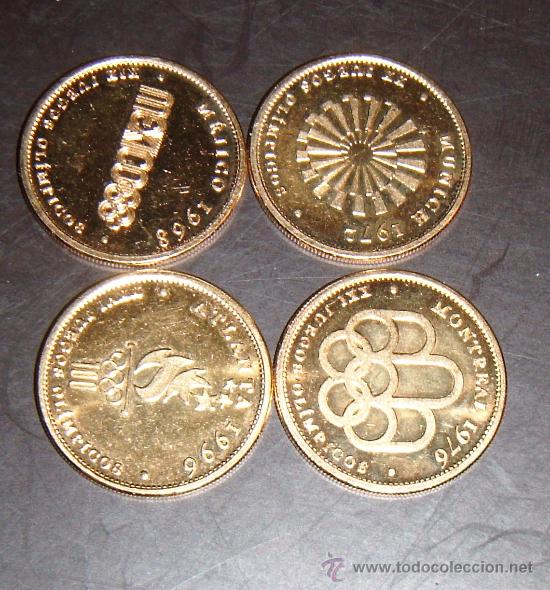 Trofeos y medallas: cuatro monedas conmemorativas de las olimpiadas - Foto 2