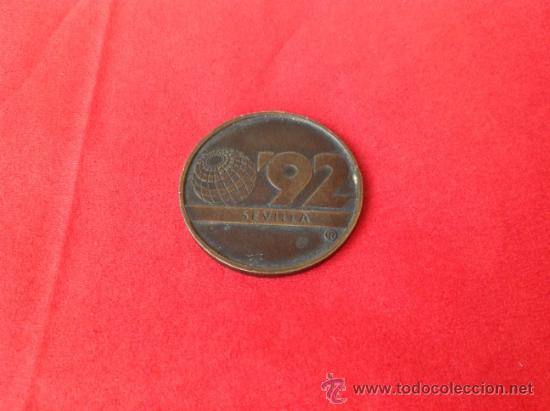 Trofeos y medallas: Medalla de la Expo 92 de Sevilla.FUTURE - Foto 1