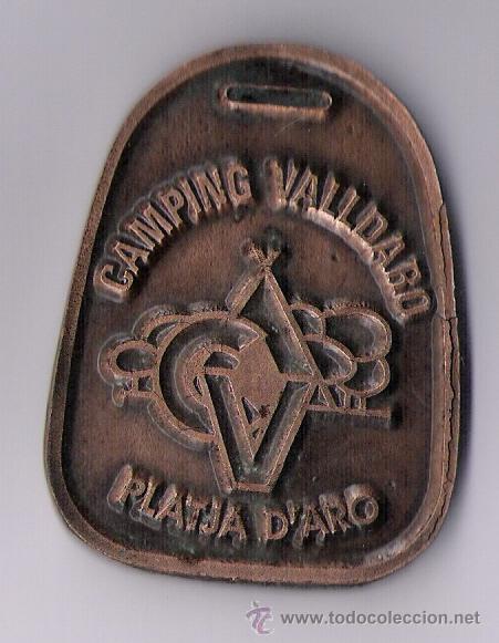 Trofeos y medallas: CAMPING VALLADARO   -PLATJA D ARO-  1990 - Foto 1