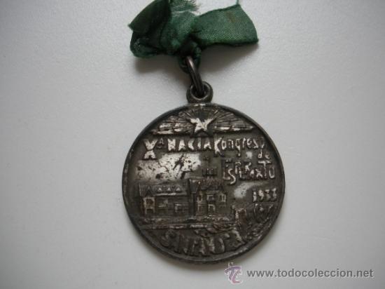 Trofeos y medallas: MEDALLA KONGRESO DE ESPERANTO 1933 - Foto 1