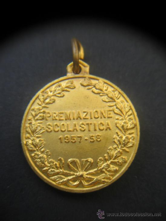 Trofeos y medallas: Medalla esgrima . Italia. 1957. - Foto 2