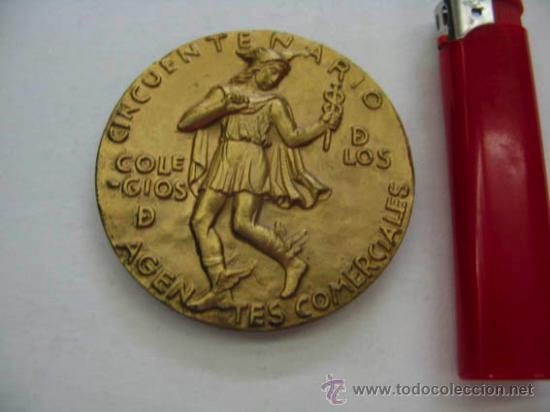 Trofeos y medallas: CINCUENTENARIO DE AGENTES COMERCIALES 1976 - Foto 1