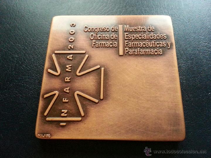 Trofeos y medallas: Medalla Infarma 2003 - Pujol - Foto 1