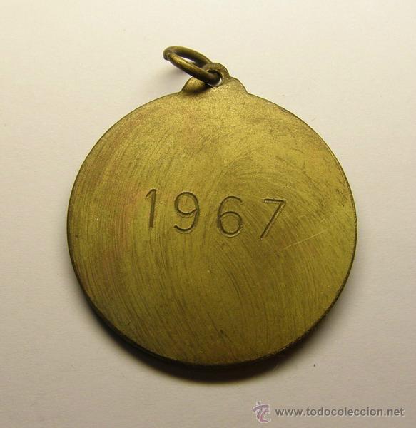 Trofeos y medallas: Medalla de ajedrez, a&ntilde;o 1967. - Foto 2