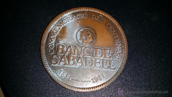 Trofeos y medallas: MEDALLA DEL BANCO DE SABADELL - Foto 2