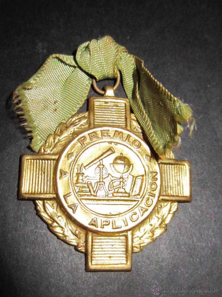 Trofeos y medallas: Medalla escolar.Premio a la aplicaci&oacute;n. - Foto 1