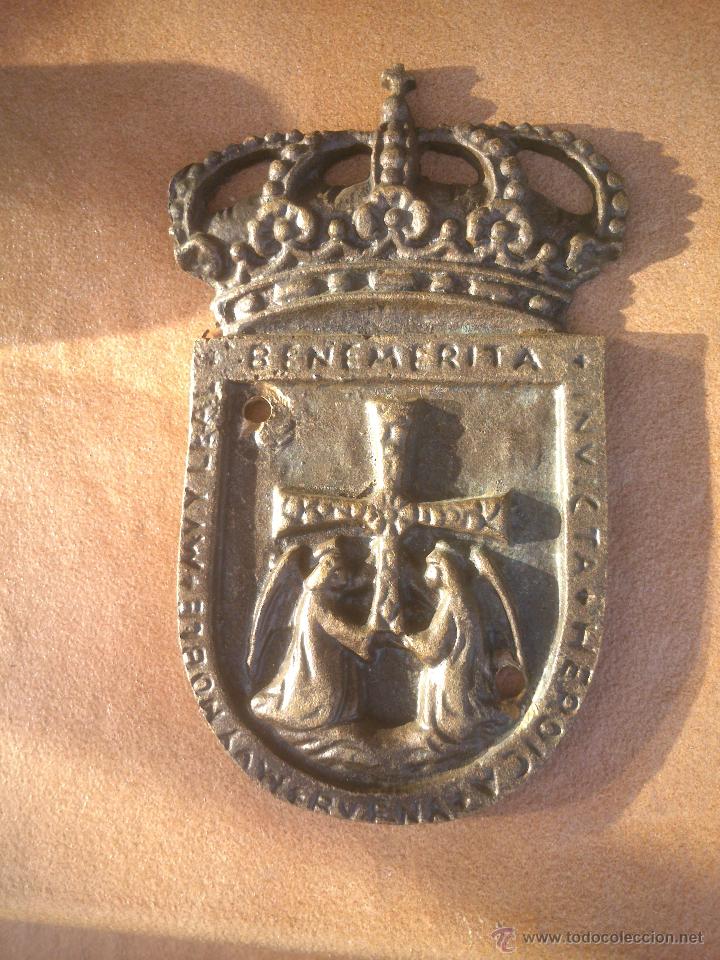 Trofeos y medallas: ESCUDO OVIEDO.BRONCE - Foto 3