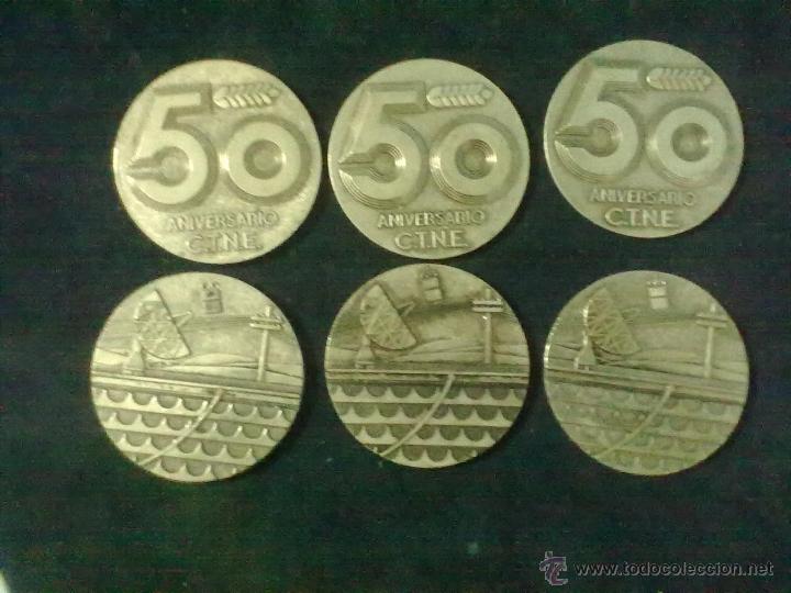 Trofeos y medallas: 6 POSAVASOS 50 A&Ntilde;OS C.T.N.E. - Foto 1