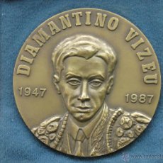 Trofeos y medallas: PRECIOSA MEDALLA DE DIAMANTINO VIZEU 1987 , 40 ANIVERSARIO ALTERNATIVA