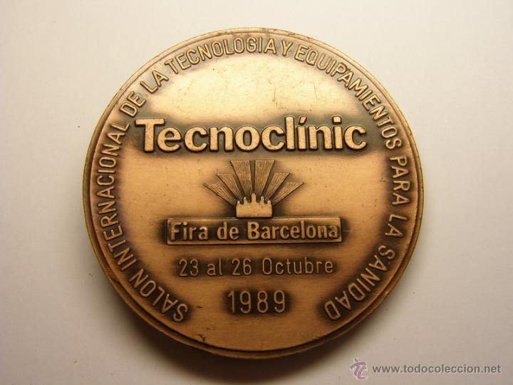 Trofeos y medallas: Medalla Tecnoclinic, a&ntilde;o 1989. - Foto 2