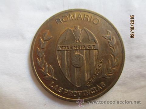 Trofeos y medallas: Romario - Valencia C.F. Las Provincias. - Foto 2 - 52197723