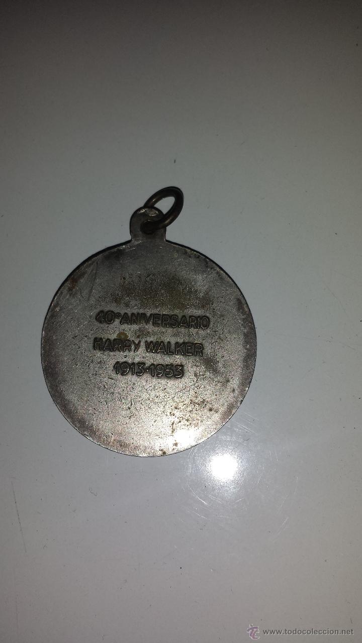 Trofeos y medallas: MEDALLA COMMEMORATIVA HARRY WALKER 1953 - Foto 2