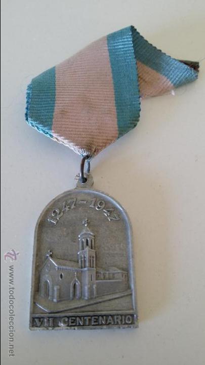 Trofeos y medallas: MEDALLA RELIGIOSA VIRGEN DE ALGEMESI - Foto 1