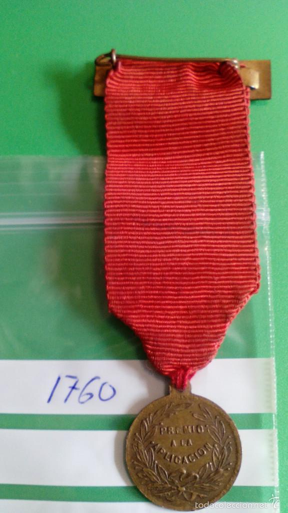 Trofeos y medallas: MEDALLA ESCOLAR PREMIO A LA APLICACION - Foto 2