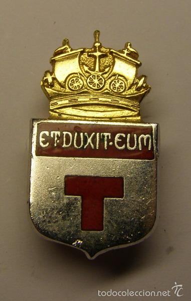 Trofeos y medallas: Insignia o condecoraci&oacute;n ET DUXIT EUM - Foto 2