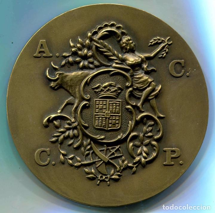 Trofeos y medallas: Espa&ntilde;a. Gran medalla en bronce a identificar. 1981 - Foto 2
