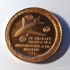 Trofeos y medallas: MONEDA CONMEMORATIVA AIRBUS A-310