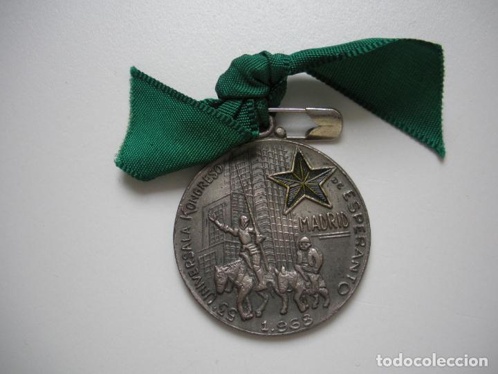 Trofeos y medallas: MEDALLA 53 KONGRESO  ESPERANTO 1968 - Foto 1