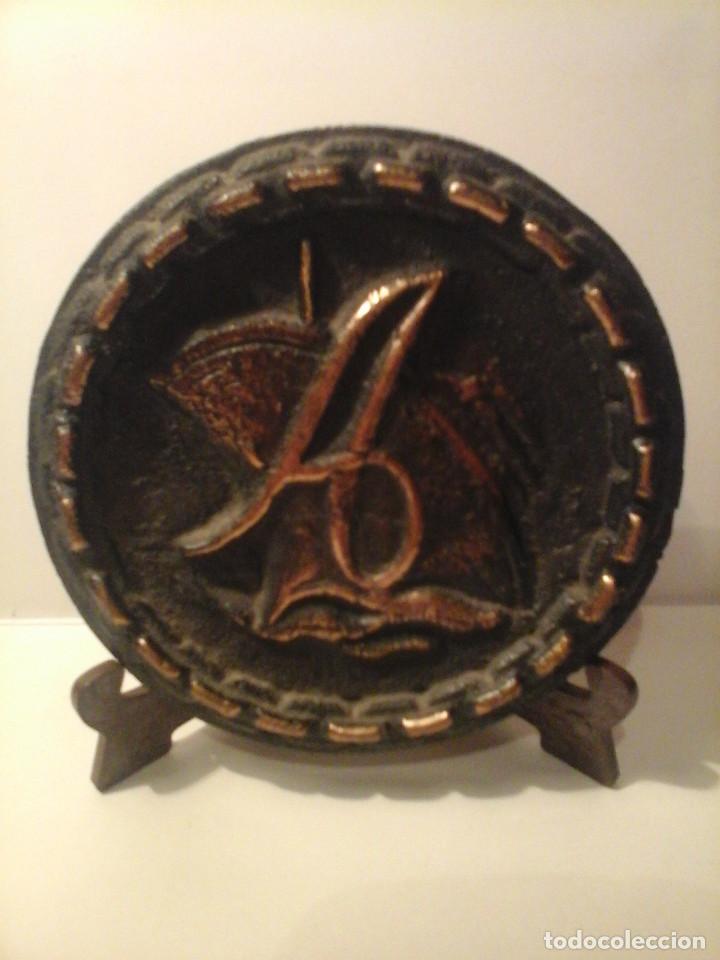 Trofeos y medallas: Medallon JUNTA DEL PUERTO Y RIA DE AVILES. - Foto 1