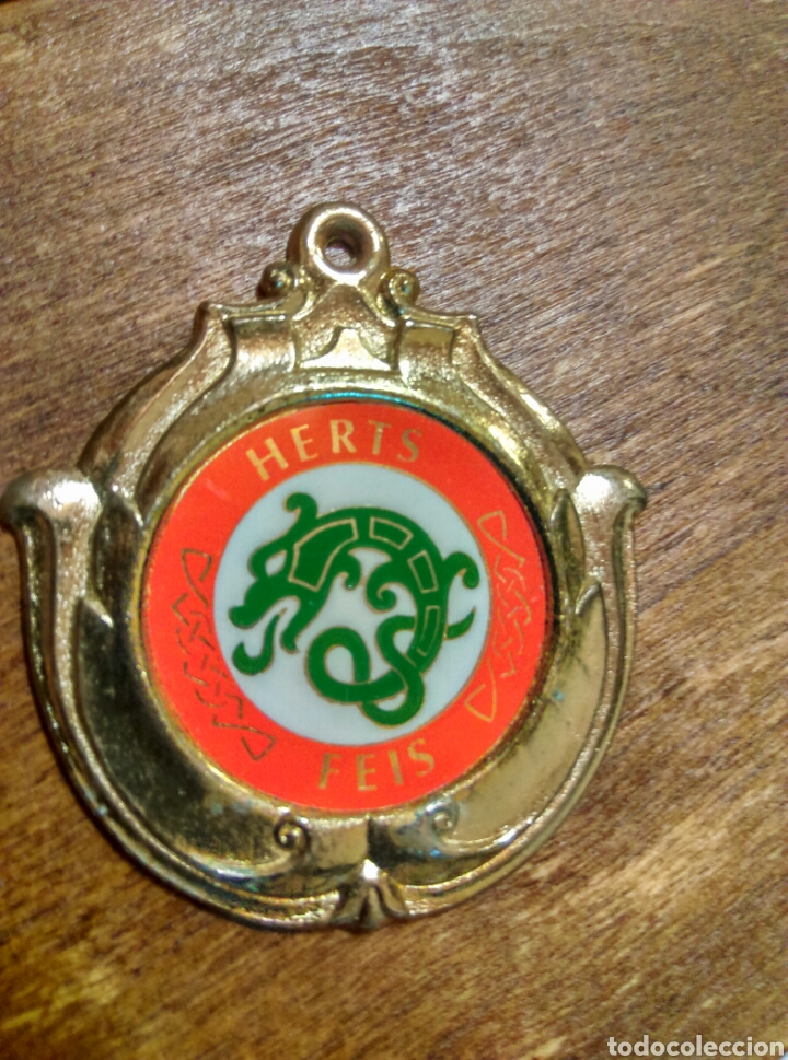 Trofeos y medallas: Antigua medalla HERTS FEIS - Foto 1