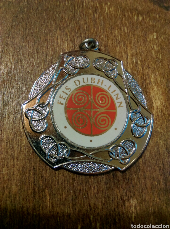 Trofeos y medallas: Antigua medalla Feis Dubh- Linn - Foto 1
