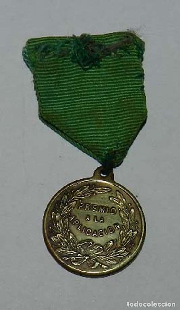 Trofeos y medallas: Medalla premio a la aplicacion escolar, mide 2,1 cms. - Foto 2