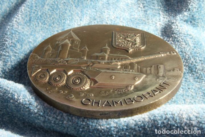 Trofeos y medallas: Medalla Chamborant. Segundo regimiento H&uacute;sares. 1981 - Foto 3