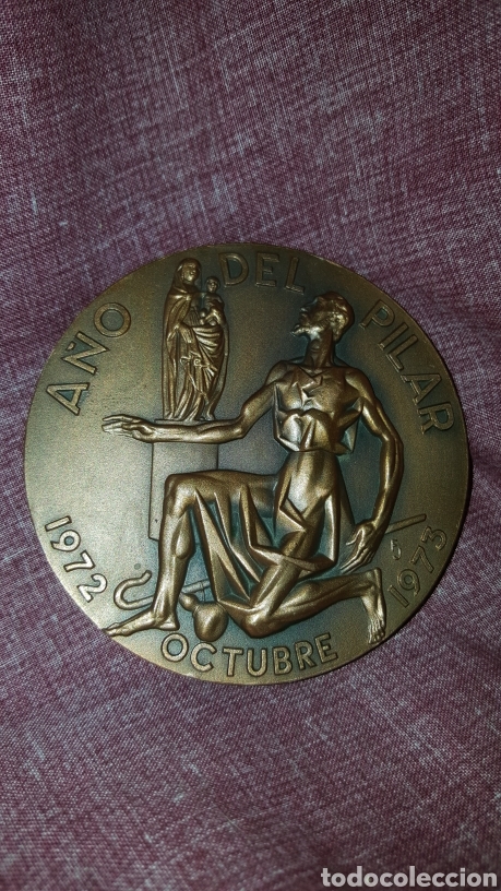 Trofeos y medallas: MEDALLA DEL CENTENARIO DE LA CONSAGRACI&Oacute;N DE LA BAS&Iacute;LICA DEL PILAR - Foto 4