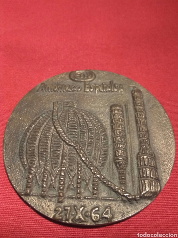 Trofeos y medallas: MEDALLA MALAGA 1964 - Foto 2