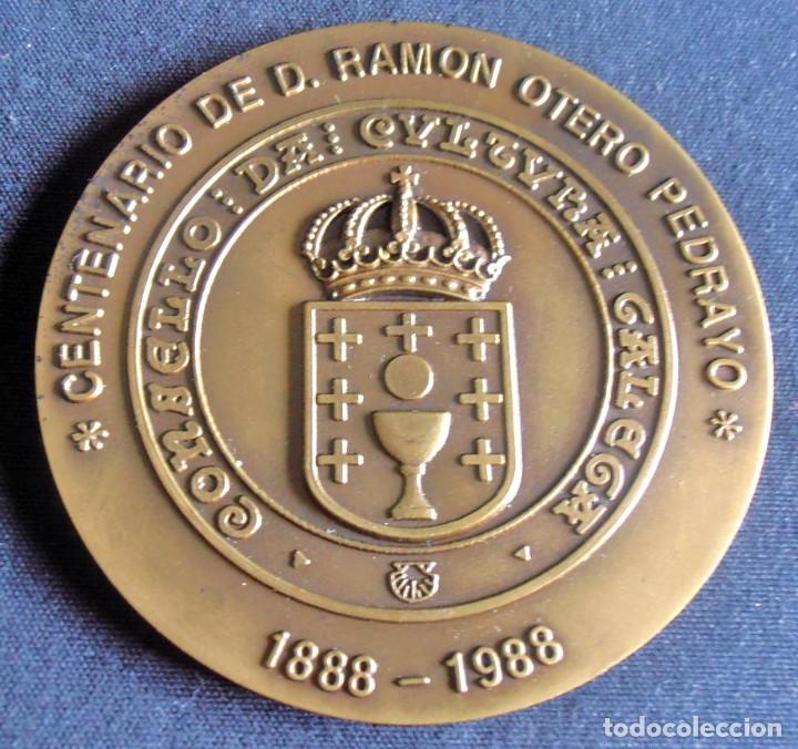 Trofeos y medallas: MEDALLA, CENTENARIO DE D. RAMON OTERO PEDRAYO, - Foto 1