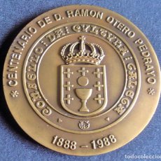 Trofeos y medallas: MEDALLA, CENTENARIO DE D. RAMON OTERO PEDRAYO,. Lote 163509314