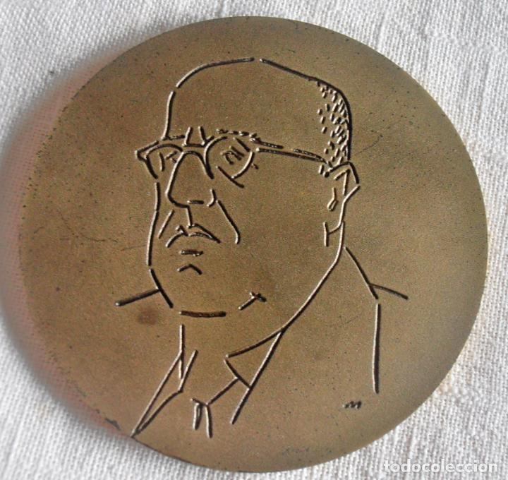 Trofeos y medallas: MEDALLA, CENTENARIO DE D. RAMON OTERO PEDRAYO, - Foto 2