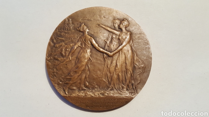 Trofeos y medallas: MEDALLA DE REN&Eacute; GR&Eacute;GOIRE 1917 - Foto 5