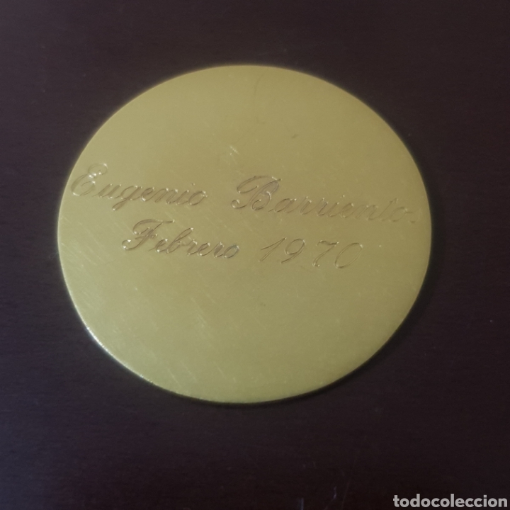 Trofeos y medallas: CIRCULO FILATELICO Y NUMISMATICO DE MALAGA 1970 - Foto 2