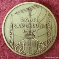 Trofeos y medallas: MEDALLA DE BRONCE AL DUQUE DE LA VICTORIA. RADIO BARCELONA EAJ1. SIGLO XX.