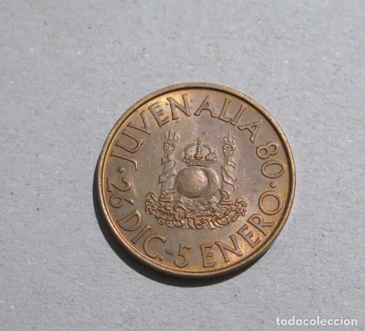 Trofeos y medallas: MONEDA JUVENALIA. 1980. FNMT - Foto 2