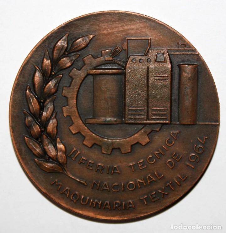 Trofeos y medallas: MEDALLA EN BRONCE DE LA COMPA&Ntilde;IA CASTELLA y Cia (SABADELL) - Foto 2