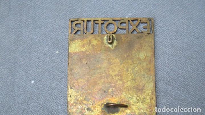 Trofeos y medallas: 2 PLACAS DE EXPOTUR - Foto 2