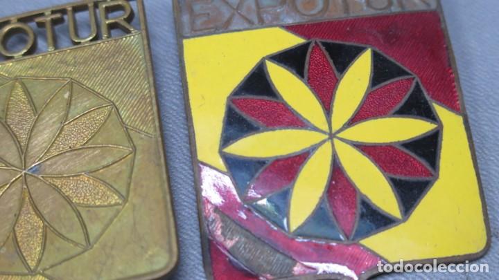Trofeos y medallas: 2 PLACAS DE EXPOTUR - Foto 3