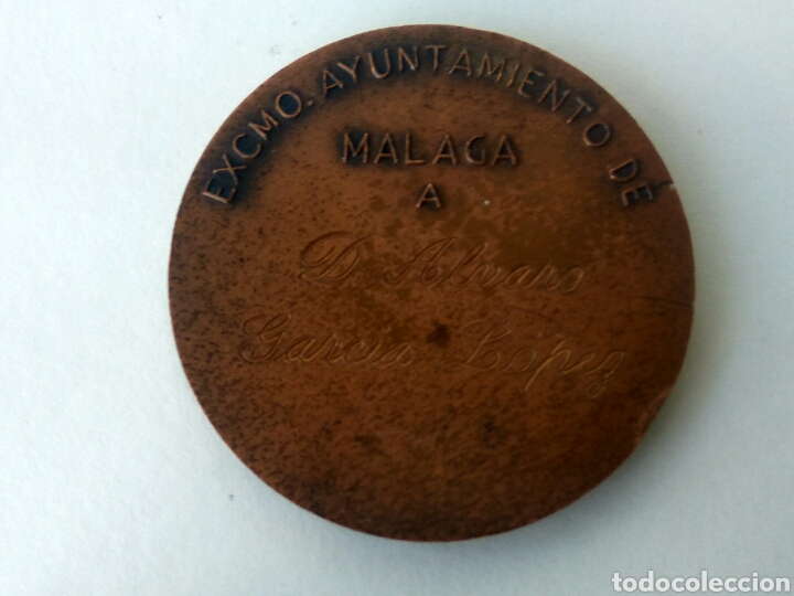 Trofeos y medallas: MEDALLA DE LA NUEVA FERIA M&Aacute;LAGA 1976 - Foto 2