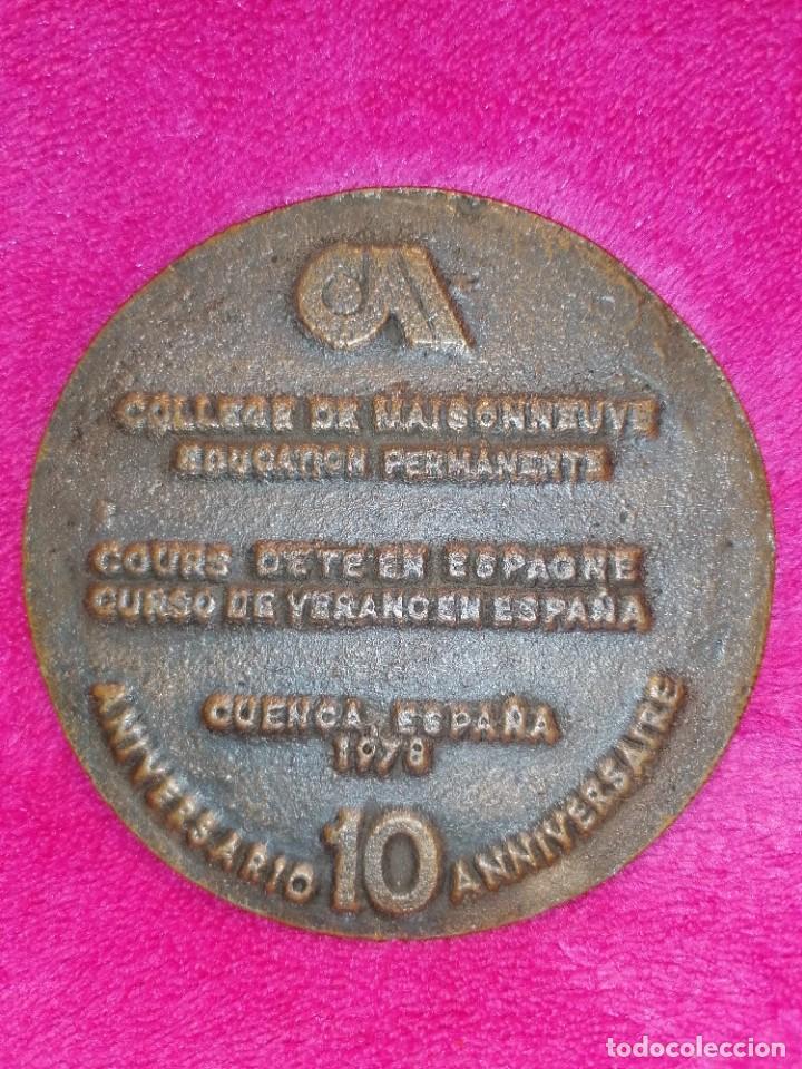 Trofeos y medallas: MEDALLA COLLEGE DE MAISONNEUVE CUENCA 1978 - Foto 2