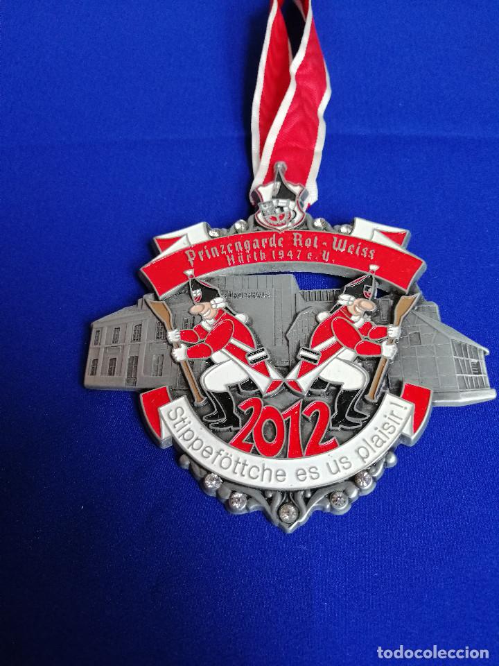 Trofeos y medallas: MEDALLA CARNAVAL ALEMAN( PRINZENGARDE ROT -WEISS) 2012 - Foto 9