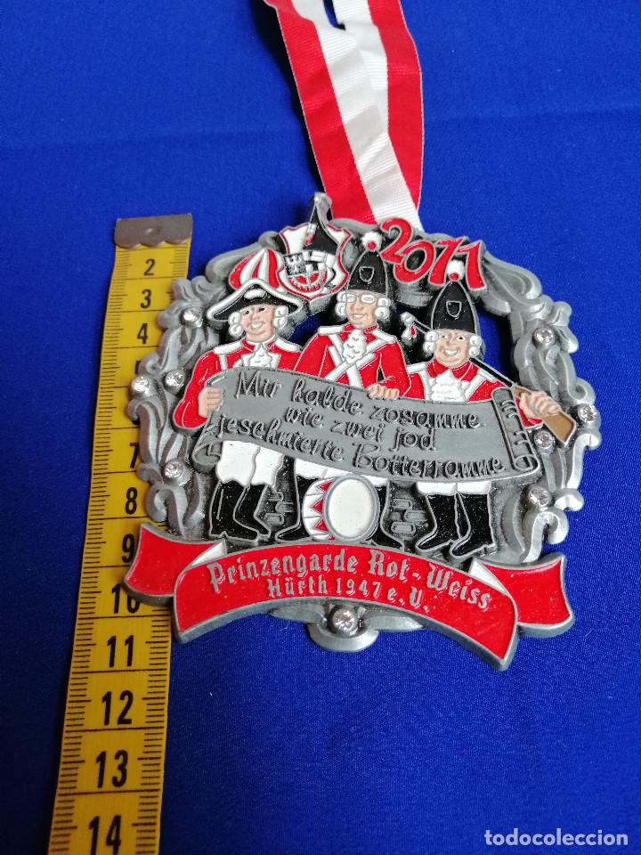 Trofeos y medallas: CARNAVAL ALEMAN( PRINZENGARDE ROT -WEISS) 2011 MEDALLA - Foto 5