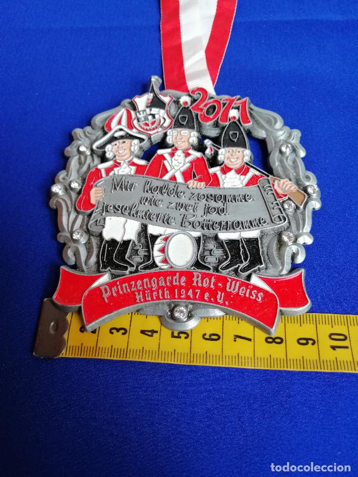 Trofeos y medallas: CARNAVAL ALEMAN( PRINZENGARDE ROT -WEISS) 2011 MEDALLA - Foto 6