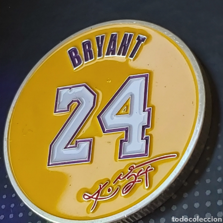 Trofeos y medallas: FABULOSA MONEDA HOMENAJE AL INIGUALABLE KOBE BRYANT - Foto 3